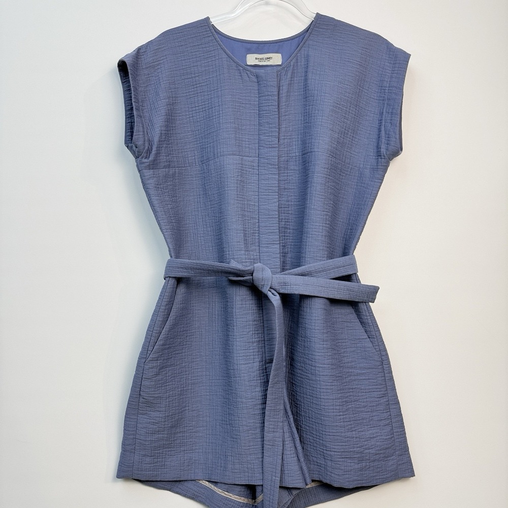 Rachel Comey Vico Short Suit Azure Blue Women's 6 $495 - Picture 2 of 16